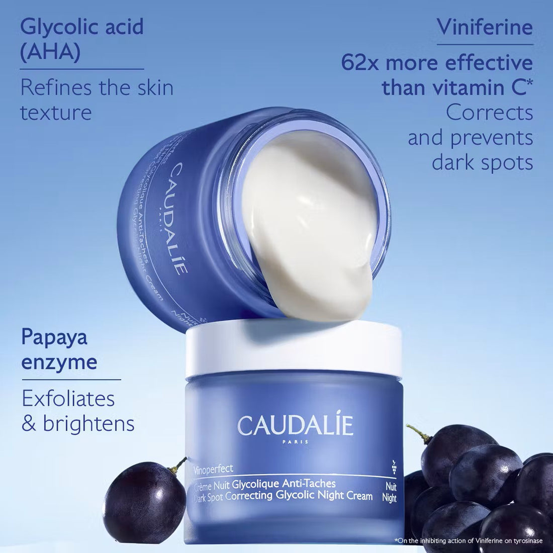 Vinoperfect Dark Spot Correcting Glycolic Night Cream Refill