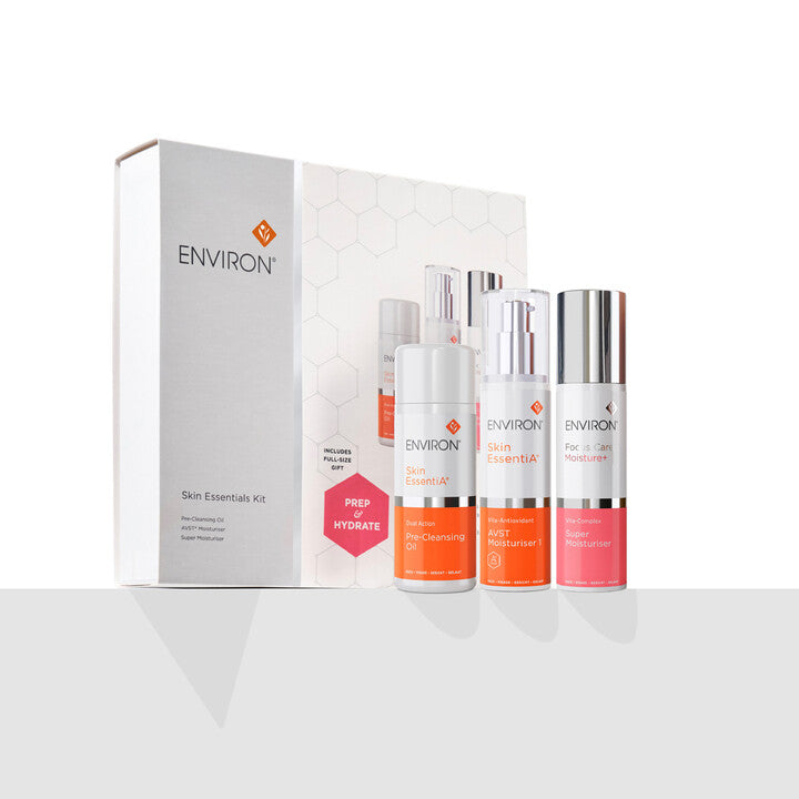 Environ Prep &amp; Hydrate - Super Moisturiser, AVST Moisturiser, Complimentary Pre Cleansing Oil Worth €34